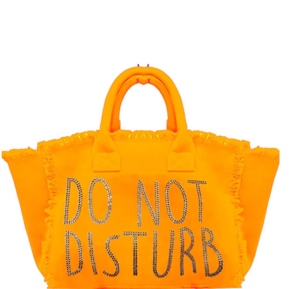 Do Not Disturb Fringe Canvas Bag